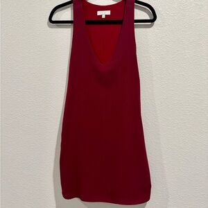 Elegant Burgundy Sleeveless Top